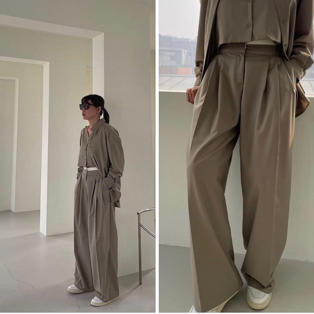 The Frankie Shop Mariza Wide Pants M